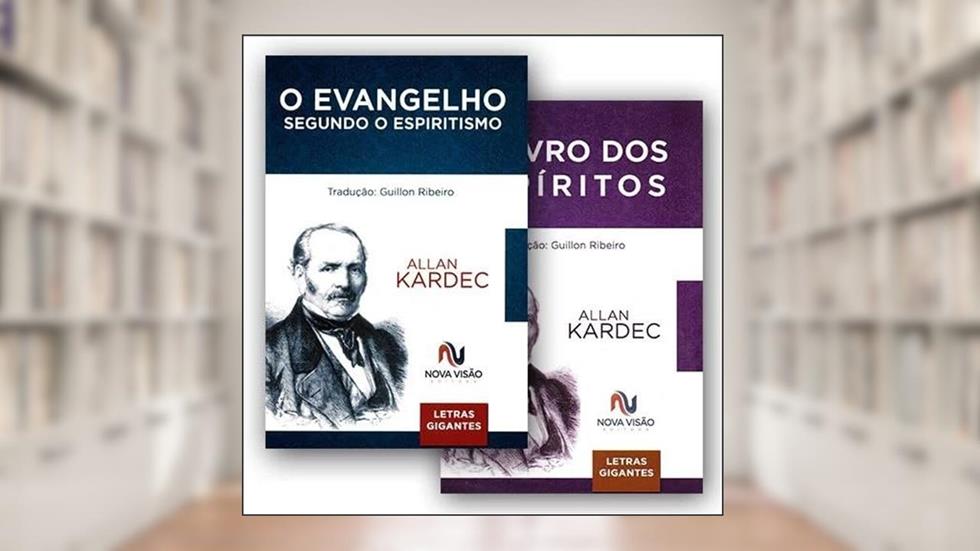 Kit O Livro dos Espíritos + O Livro dos Médiuns - Letras Gigantes, do autor Allan Kardec