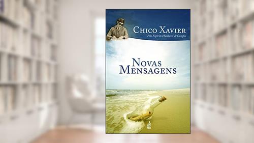 Capa de Novas Mensagens, do autor Francisco Cândido Xavier; Humberto De Campos