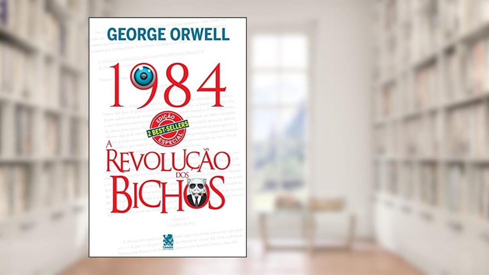 1984 + Revolução dos Bichos, do autor George Orwell