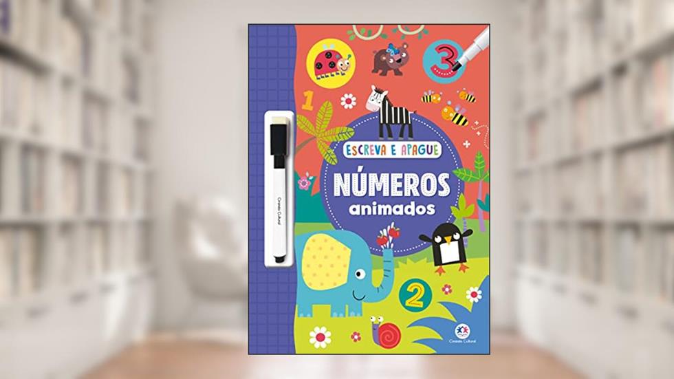 Números animados, do autor Ciranda Cultural