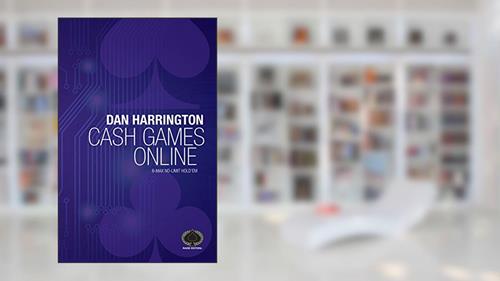Capa de Cash Games Online. 6 Max No-Limit Hold'em Poker, do autor Dan Harrington