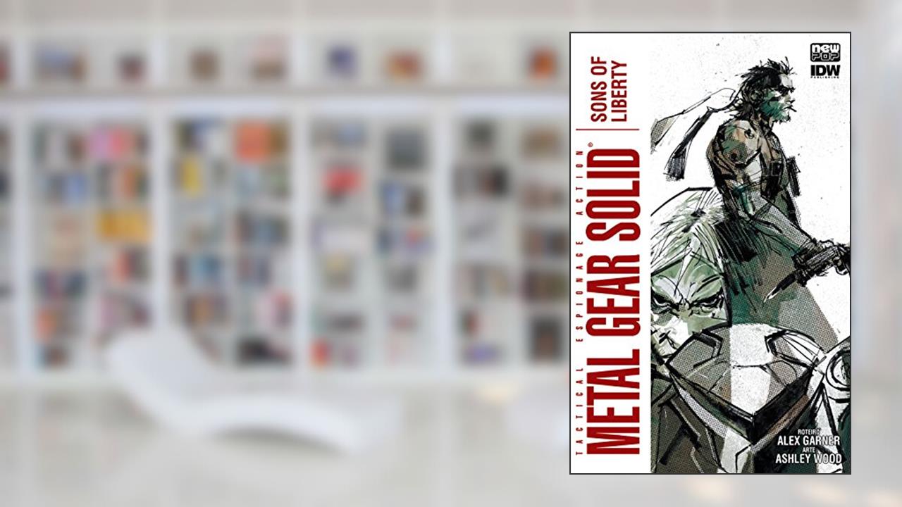 Capa de Metal Gear Solid: Sons of Liberty, do autor Alex Garner