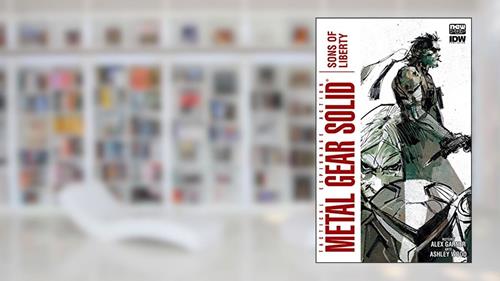 Capa de Metal Gear Solid: Sons of Liberty, do autor Alex Garner
