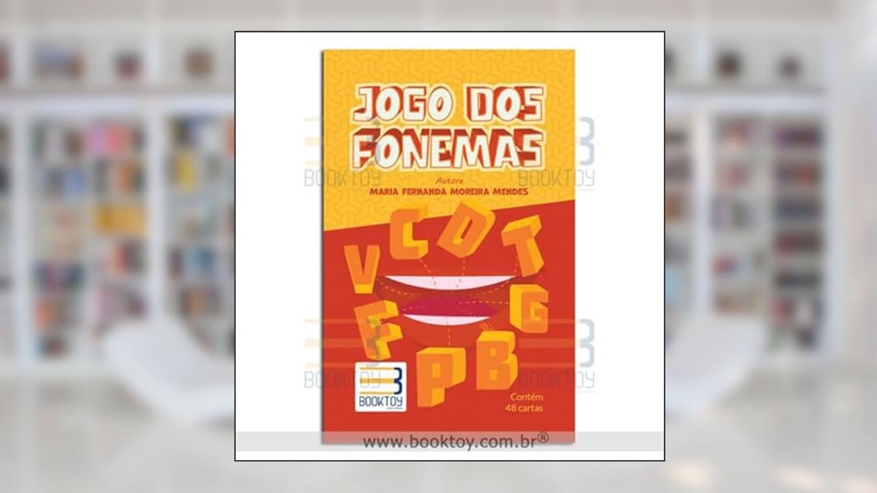 Jogo dos Fonemas, do autor Maria Fernanda Moreira Mendes