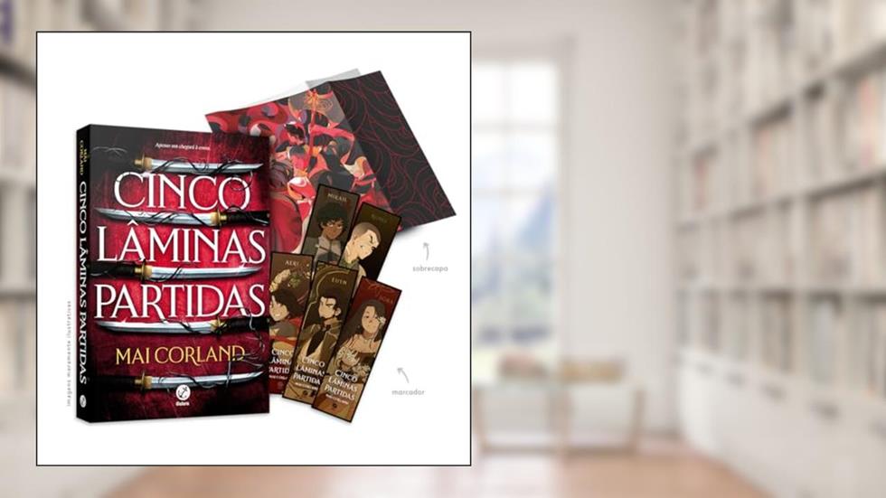 Cinco lâminas partidas, do autor Mai Corland