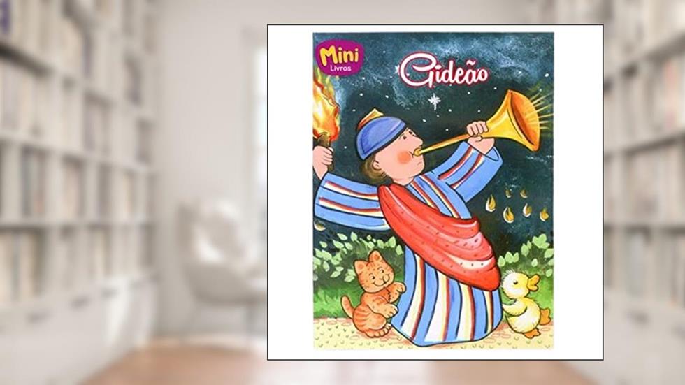 Gideão - Coleção Mini-Bíblicos, do autor Cristina Marques