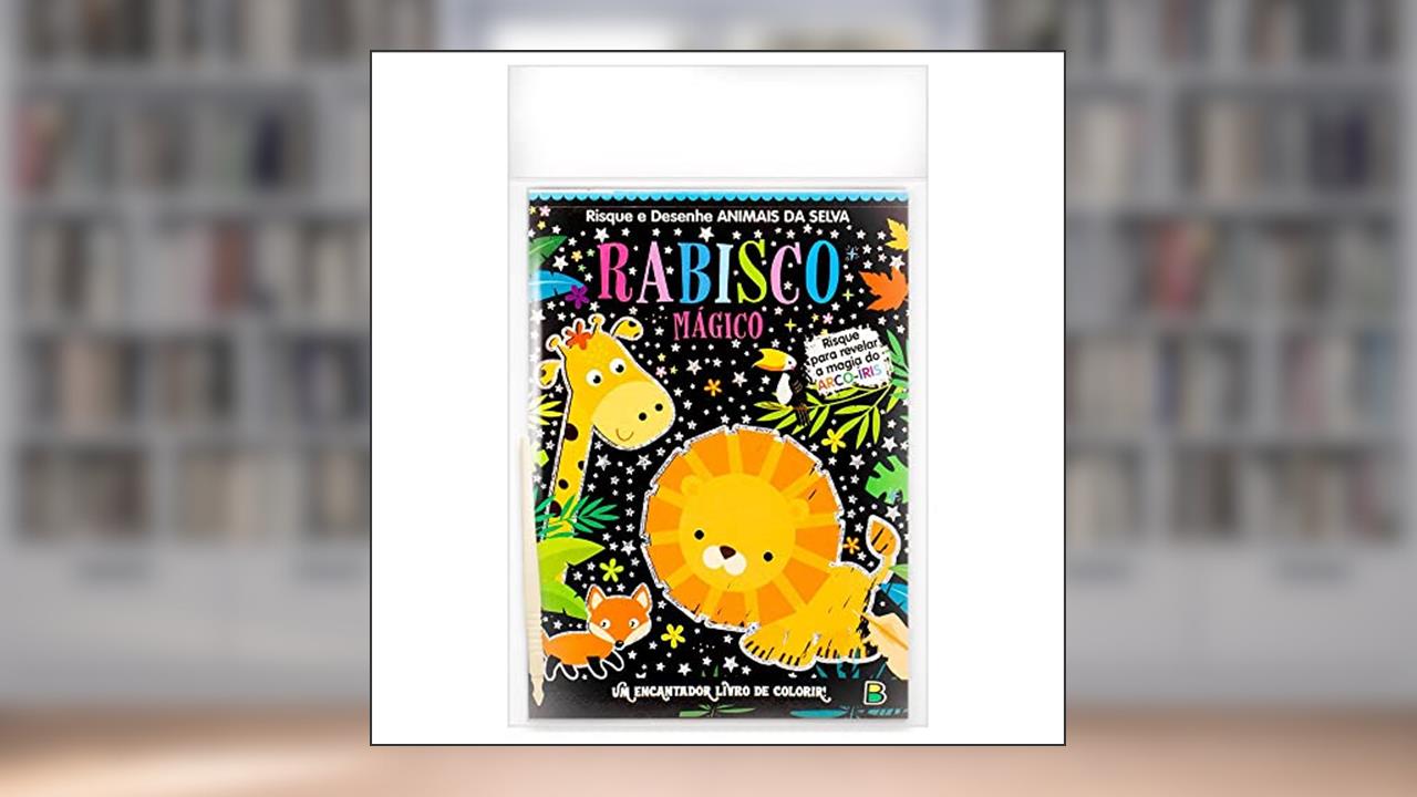 Rabisco Mágico: Animais da Selva, do autor Todolivro