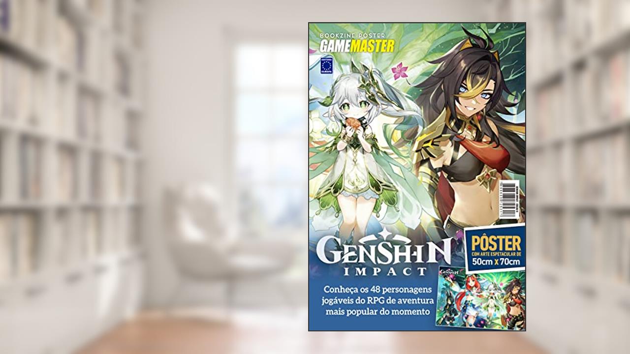 Superpôster Game Master - Genshin Impact - Arte D, do autor Editora Europa