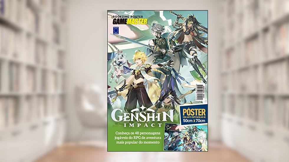 Superpôster Game Master - Genshin Impact - Arte B, do autor Editora Europa