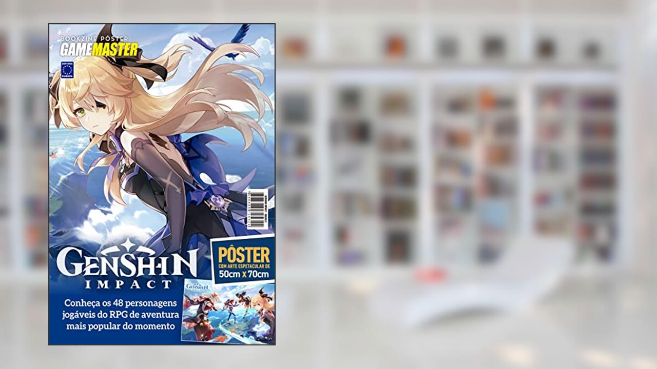 Superpôster Game Master - Genshin Impact - Arte E, do autor Editora Europa