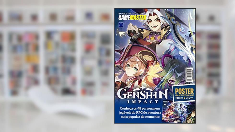 Superpôster Game Master - Genshin Impact - Arte C, do autor Editora Europa