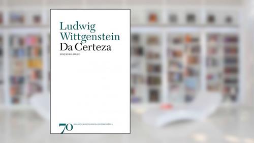 Capa de Da Certeza, do autor Ludwig Wittgenstein