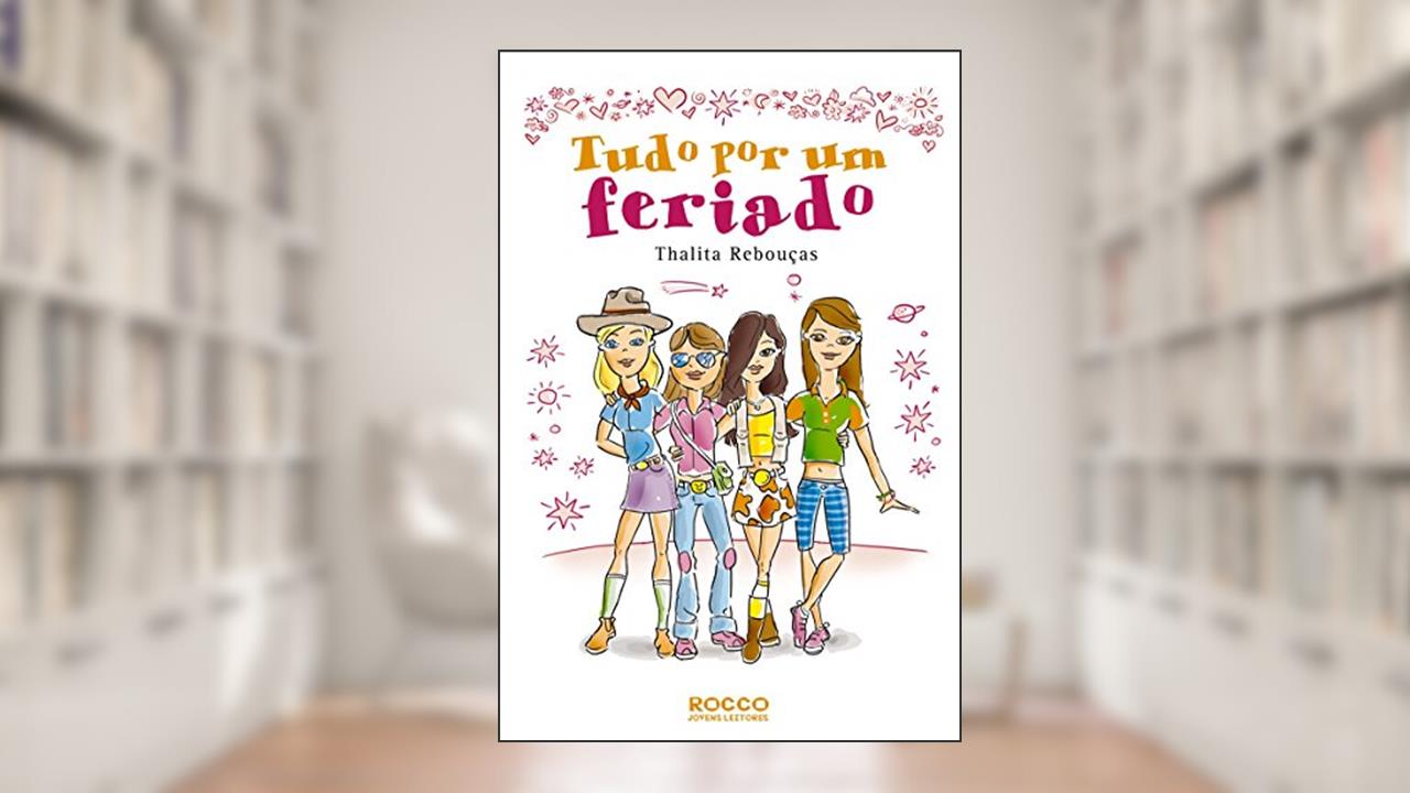 Capa de Tudo por um feriado, do autor Thalita Rebouças