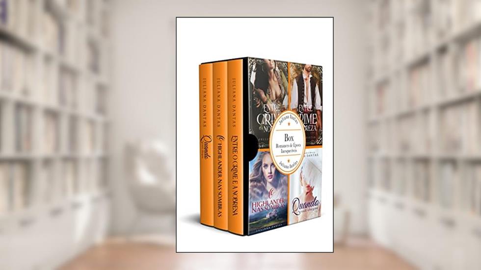 Box Romances de Época Inesquecíveis, do autor Juliana Dantas