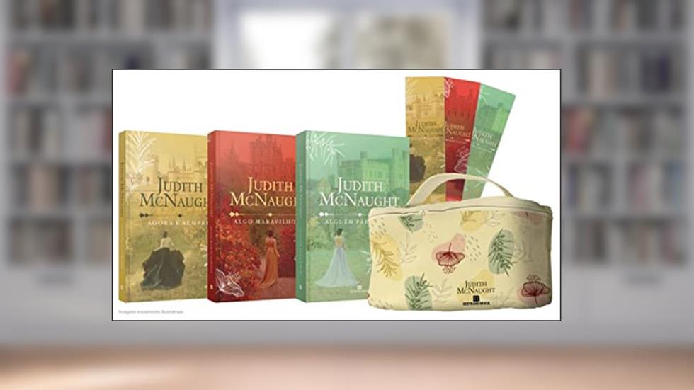 Kit Judith McNaught (acompanha nécessaire + marcadores), do autor Judith McNaught