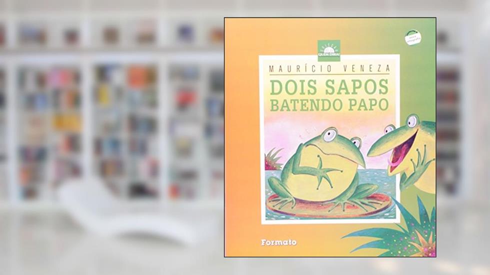 Dois sapos batendo papo, do autor Maurício Veneza