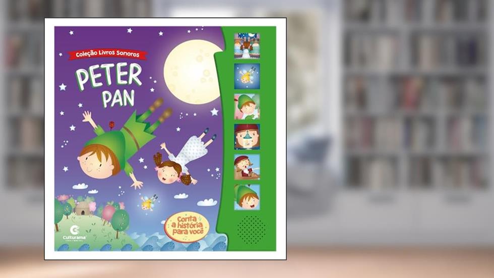 Livro Sonoro Peter Pan, do autor Culturama