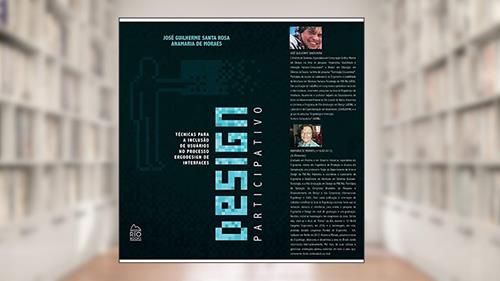 Capa de Design Participativo, do autor José Guilherme Santa Rosa; Anamaria de Moraes