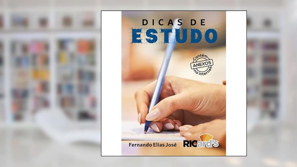 Dicas de estudo: 100 cards para aumentar a qualidade dos seus estudos, do autor Fernando Elias José