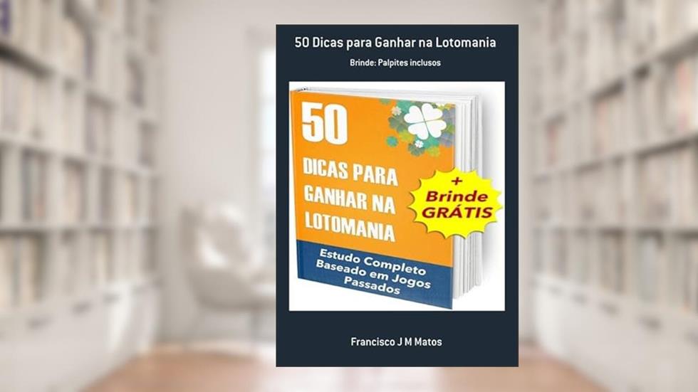 50 Dicas Para Ganhar na Lotomania, do autor Francisco J M Matos
