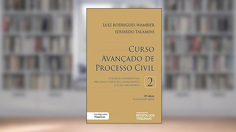 Curso Avançado De Processo Civil - Volume 2 - Cognição Jurisdicional - 20º Edição, do autor Luiz Rodrigues Wambier; Eduardo Talamini