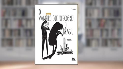 Capa de O vampiro que descobriu o brasil, do autor Ivan Jaf