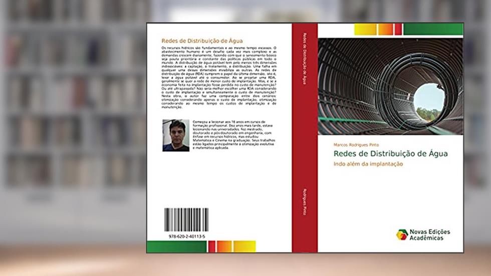 Redes de Distribuição de Água: Indo além da implantação, do autor Marcos Rodrigues Pinto