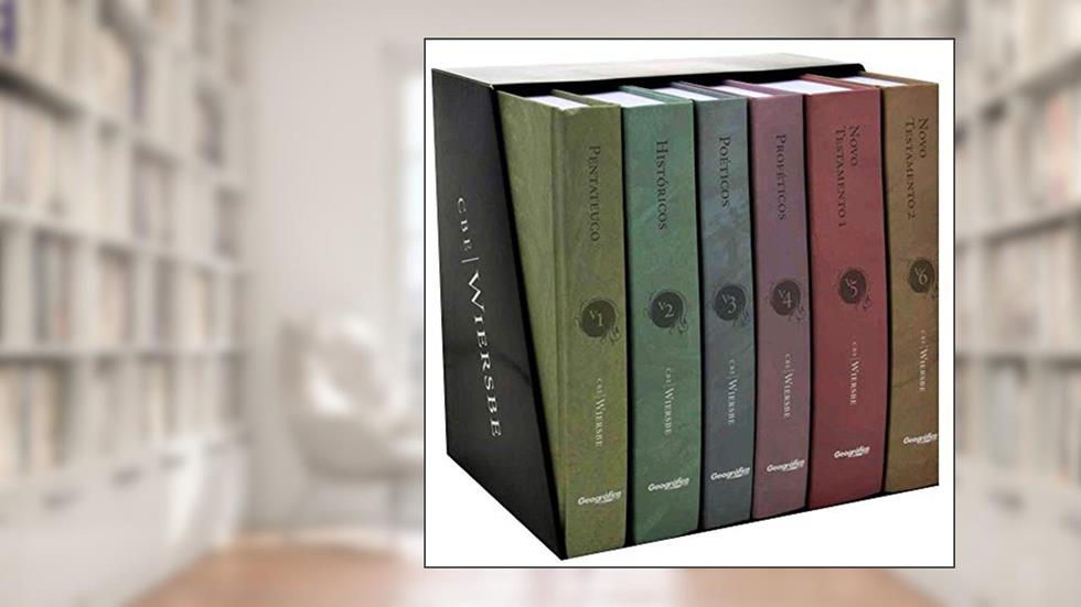 Comentário bíblico expositivo Wiersbe - 6 Volumes, do autor Warren Wendel Wiersbe