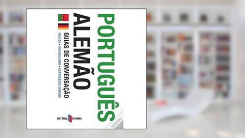 Capa de PORTUGUES ALEMAO GUIA DE CONVERSACAO, do autor ESTAMPA
