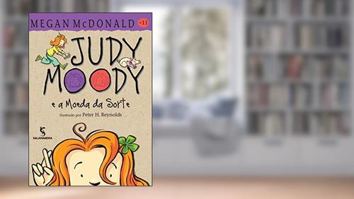 Capa de Judy Moody e a moeda da sorte, do autor Megan McDonald