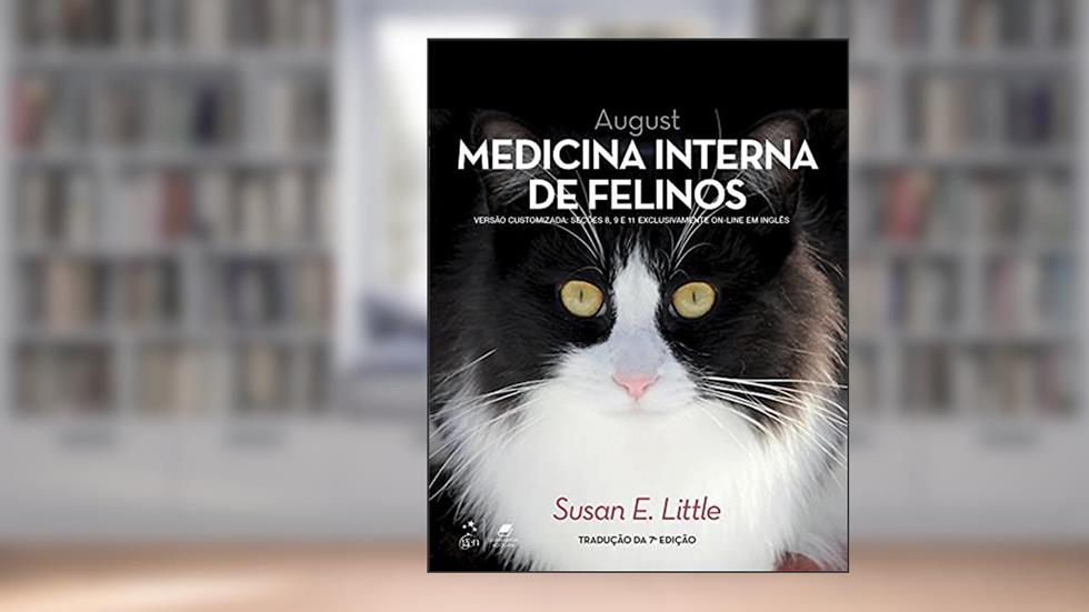 August Medicina Interna de Felinos, do autor Susan Susan Little