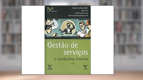 Capa de Gestão de Serviços e Marketing Interno, do autor Daniel Reigosa Homedes Plá