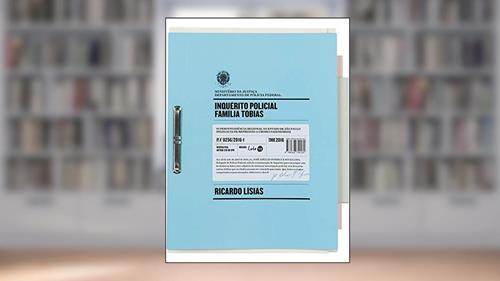 Capa de Inquérito policial: família Tobias, do autor Ricardo Lísias