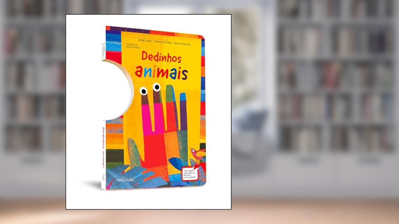 Dedinhos animais, do autor Teresa Porcella; Jorge Luján