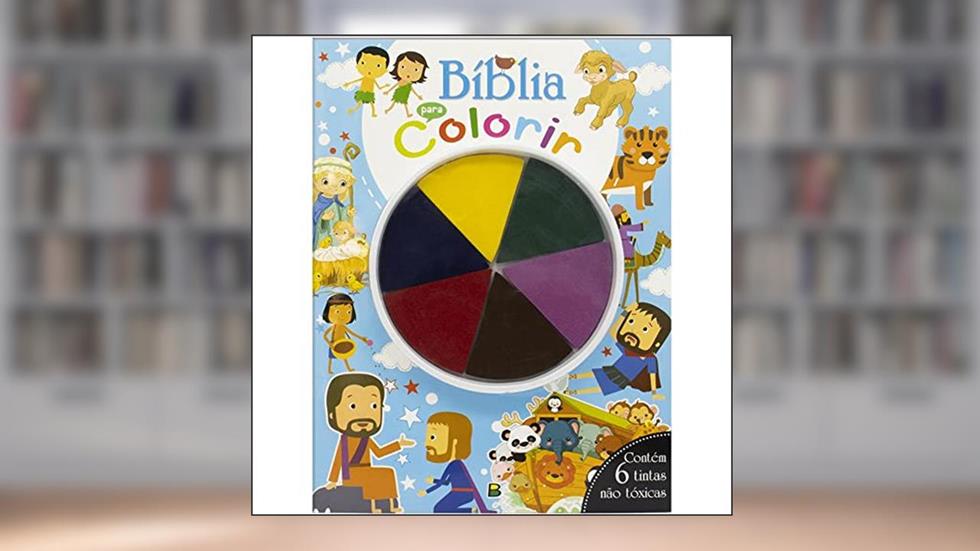 Dedinhos em Ação! Bíblia para Colorir, do autor Brijbasi Art Press Ltd