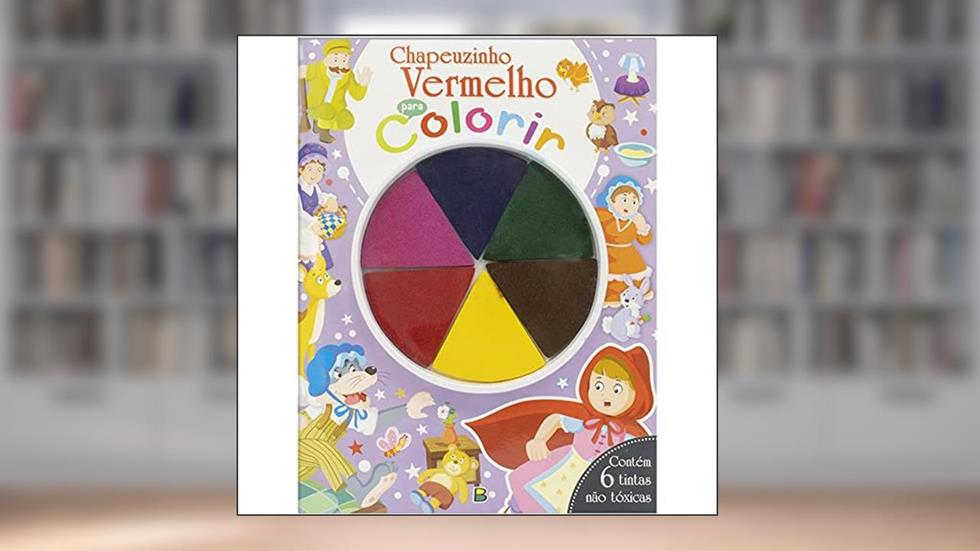 Dedinhos em Ação! Chapeuzinho Vermelho para Colorir, do autor Brijbasi Art Press Ltd