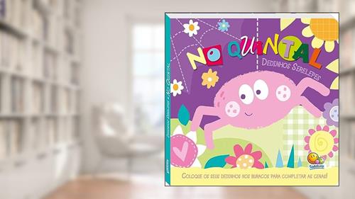 Capa de Dedinhos Serelepes: No Quintal, do autor Oakley Graham