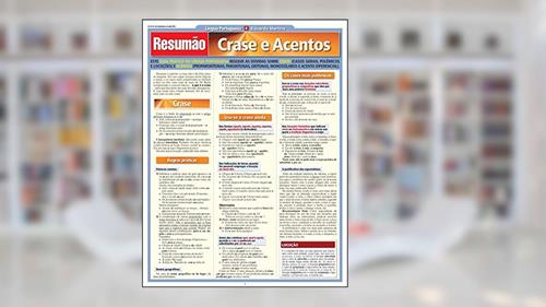 Capa de Crase e Acentos, do autor Eduardo Martins