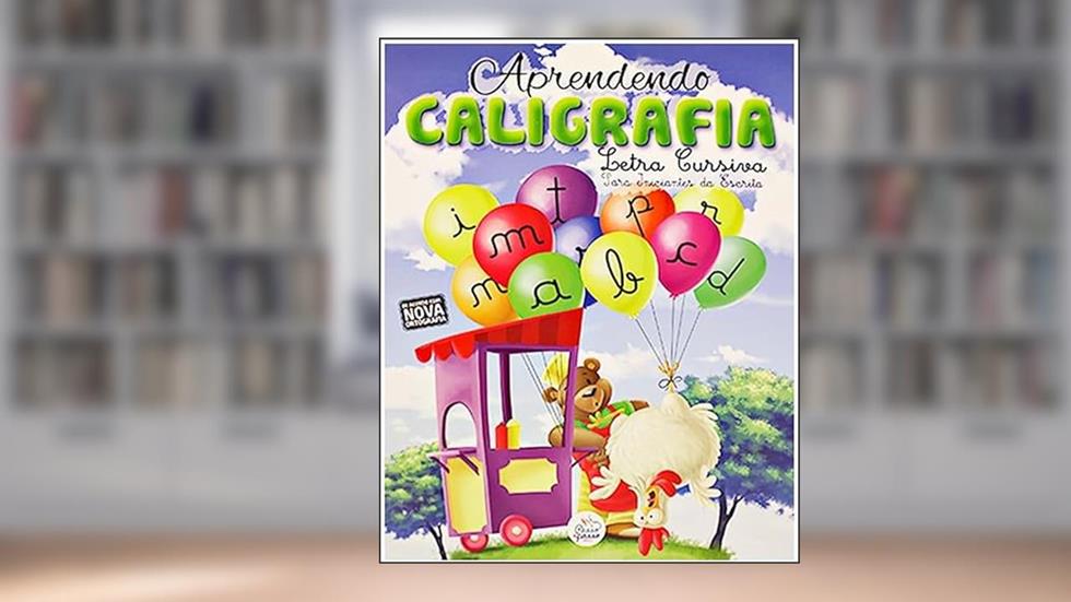 Aprendendo caligrafia - Letras cursivas para iniciantes da escrita, do autor Passo a passo