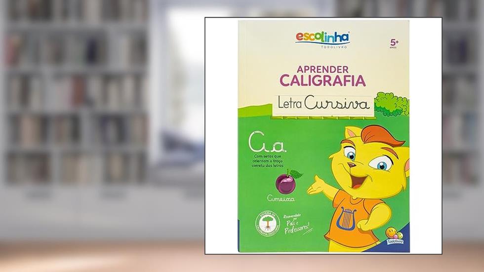 Aprender Caligrafia: Letra Cursiva, do autor Todolivro