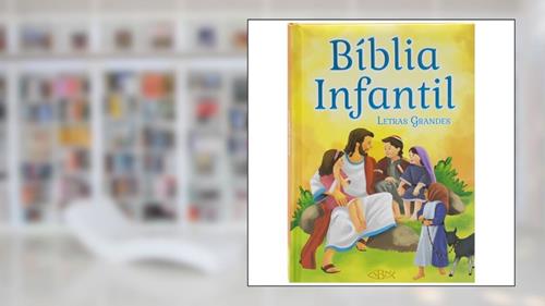 Capa de Bíblia Infantil (Letras GRANDES), do autor Todolivro