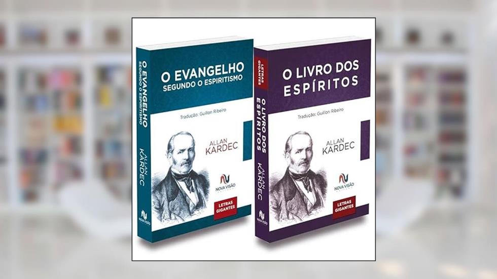 Kit O Evangelho Segundo o Espiritismo + O Livro dos Espíritos - Letras Gigantes, do autor Allan Kardec