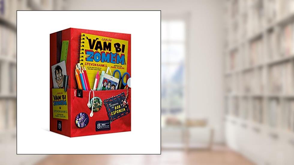 Box Vambizomem - Mordidas na Escola, A Garota Vampira e Farejando Sangue, do autor Steven Banks