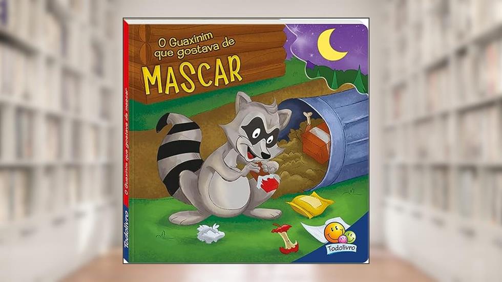 Livros Mordidos: Guaxinim Que Gostava de..., do autor Inc. The Clever Factory