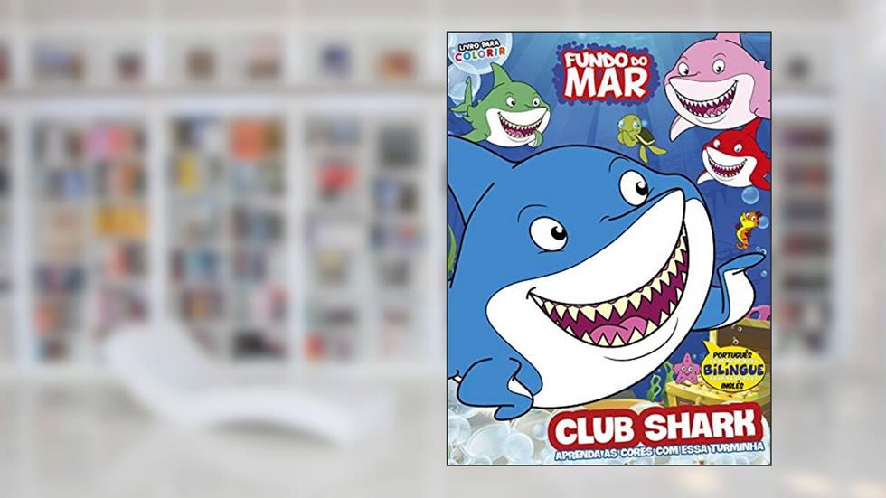 Livro para colorir - Fundo do mar - Vol.2: Club shark, do autor On Line Editora