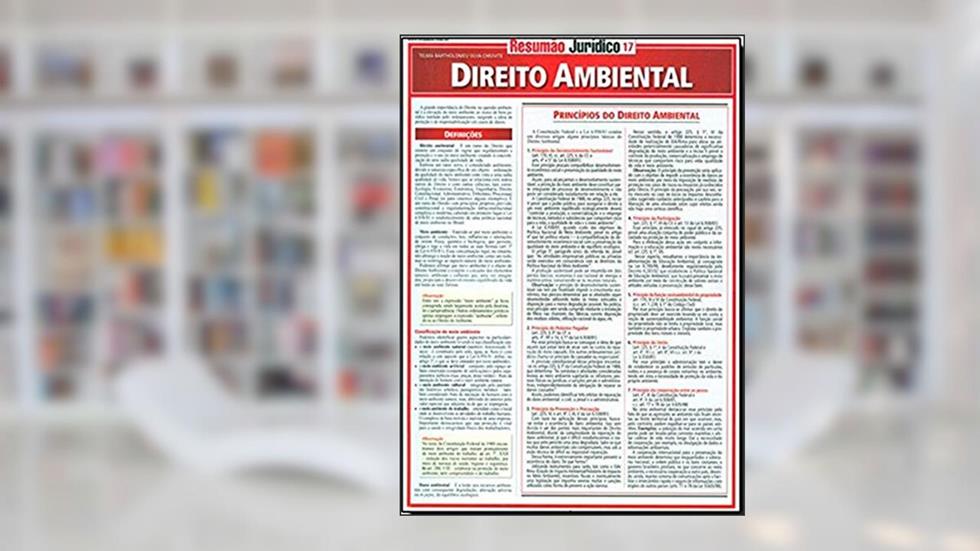 Direito Ambiental, do autor Telma Bartolomeu Silva