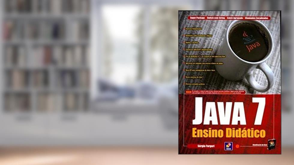 Java 7 - Ensino didático, do autor Sérgio Furgeri