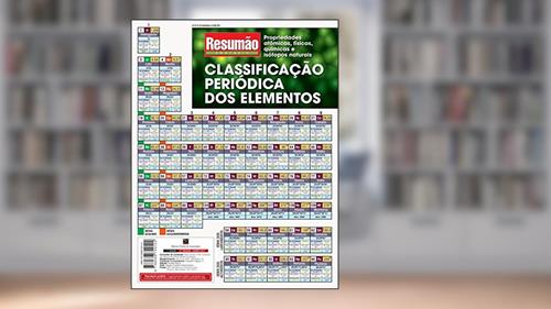 Capa de Classificação Periódica dos Elementos, do autor Mark Jackson