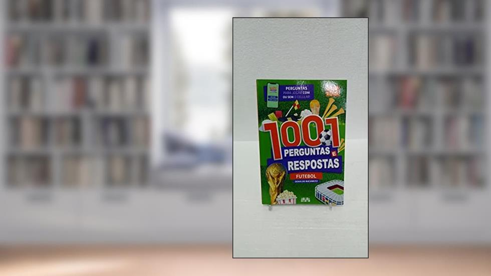 1001 perguntas e respostas - Futebol, do autor Ciranda Cultural