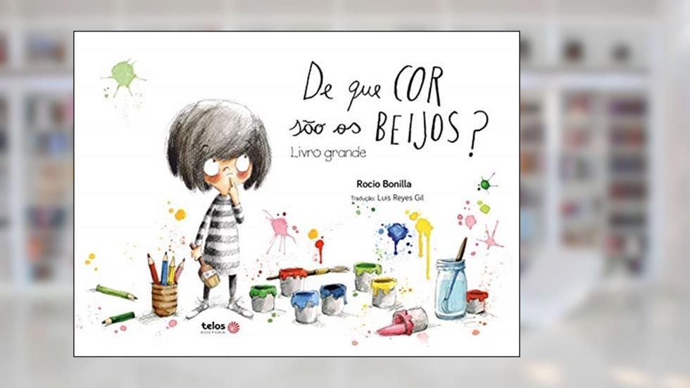 De que cor são os beijos? Livro Grande, do autor Rocio Bonilla